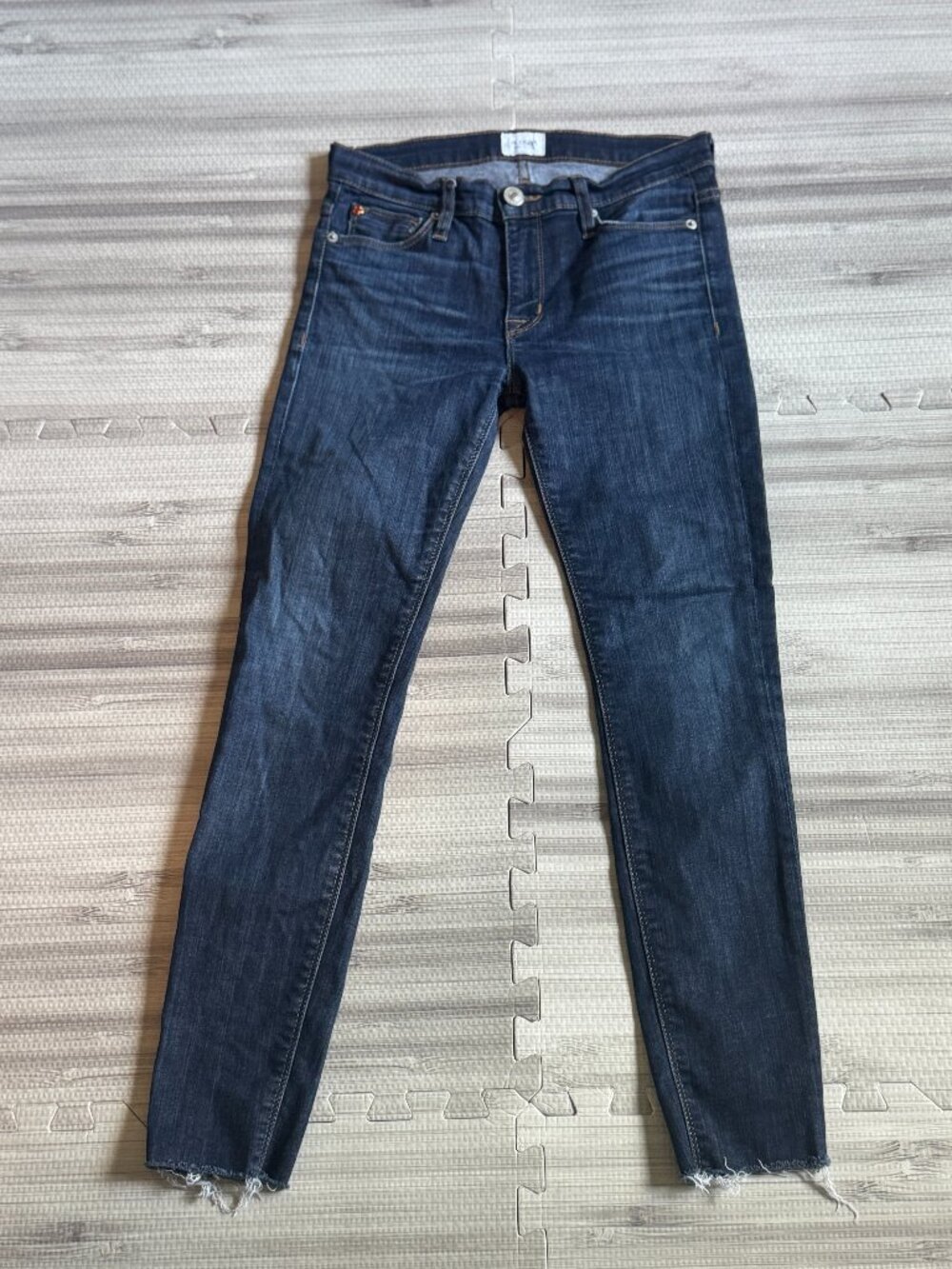 HUDSON Women's Nico Mid Rise Super Skinny Jeans